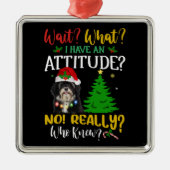 ハバおもしろいーズ犬 メタルオーナメント (正面)