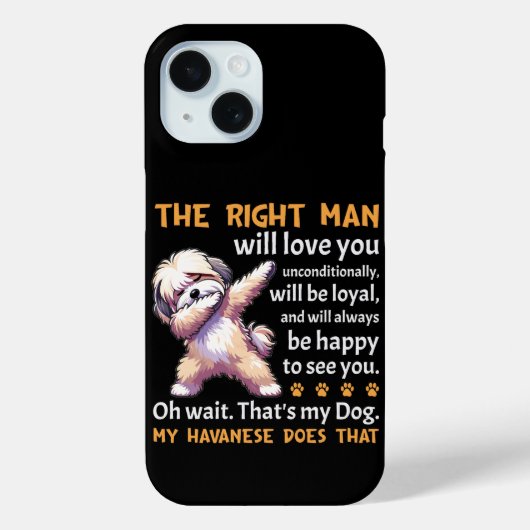 ハバおもしろいーズ犬 Case-Mate iPhoneケース (裏面)