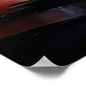 ハバお洒落スの子犬 ポスター (角)