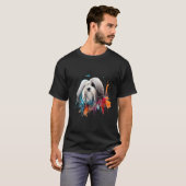 ハバカラフルスの絵を描抽象芸術 Tシャツ (正面フル)