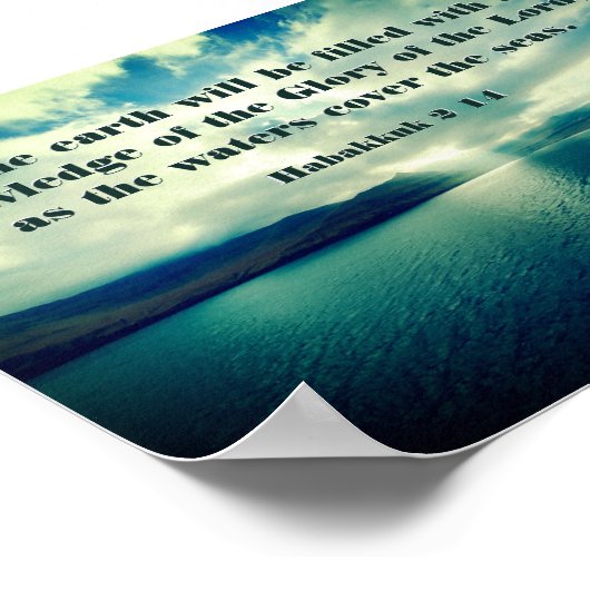 ハバクク2:14 ポスター (角)