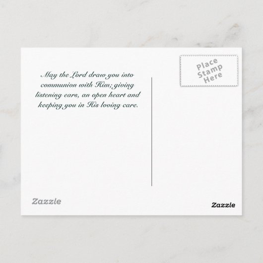 ハバクク2:14 ポストカード (裏面)