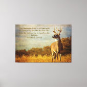 ハバクク3:感動的18 キャンバスプリント (正面)