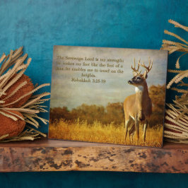 ハバクク3:感動的18 フォトプラーク