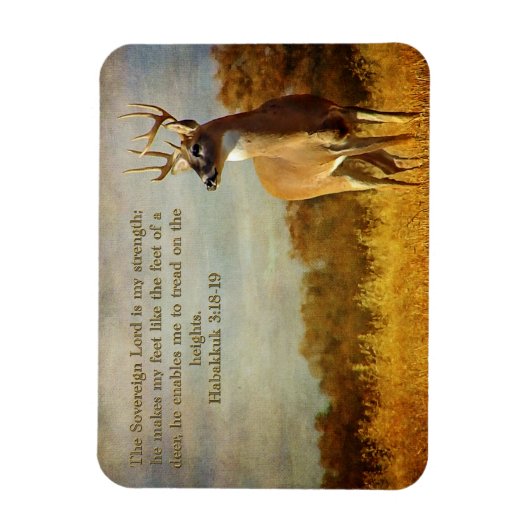 ハバクク3:感動的18 マグネット (縦)