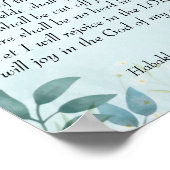 ハバクク3:17,18 ポスター (角)