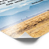 ハバクク3:19主なる神は私の力の聖書である フォトプリント (角)