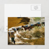 ハバスキャニオンパックトレイン ポストカード (正面/裏面)