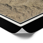 ハバスシティのアリゾナサテライトポスターマップ ポスター (角)