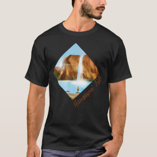 ハバスフォールズをハイキング - アリゾナ ハイキング Tシャツ