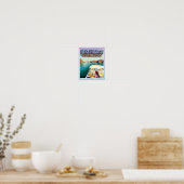 ハバスレイク – モハーブアリゾナ統一された州 ポスター (キッチン)