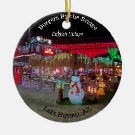 ハバス湖のクリスマス セラミックオーナメント