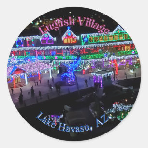 ハバス湖のクリスマス ラウンドシール