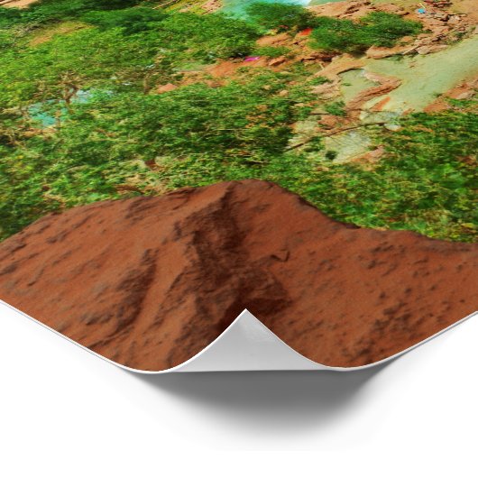 ハバス滝 ポスター (角)