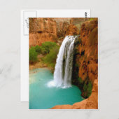 ハバス滝 ポストカード (正面/裏面)