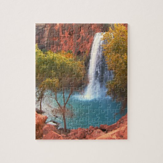 ハバス秋ウォーターフォールジグソーパズル ジグソーパズル (縦)