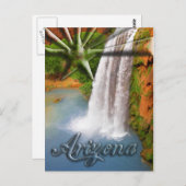 ハバス秋，グランドキャニオン，アリゾナ州USA ポストカード (正面/裏面)