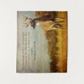 ハバッククク3:18感動的 タペストリー (正面)