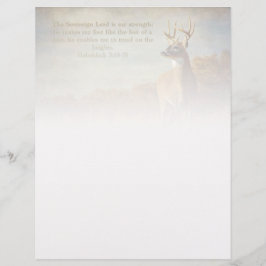 ハバッククク3:18感動的 レターヘッド