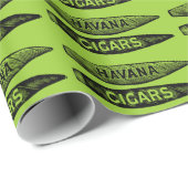 ハバナのシガーのヴィンテージの包装紙 ラッピングペーパー (ロールコーナー)