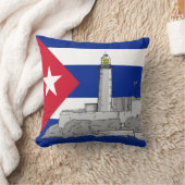 ハバナのモロ城 クッション (ブランケット)