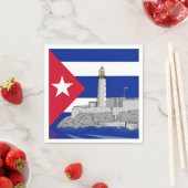 ハバナのモロ城 スタンダードカクテルナプキン (インサイチュ)