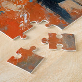 ハバナのヴィンテージレーシングカー ジグソーパズル (側面)