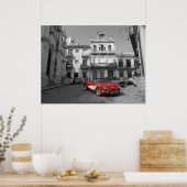 ハバナの古いコルベット ポスター (キッチン)