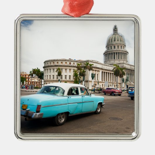 ハバナの国会議事堂の建物 メタルオーナメント (正面)