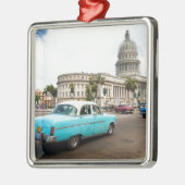 ハバナの国会議事堂の建物 メタルオーナメント (左)