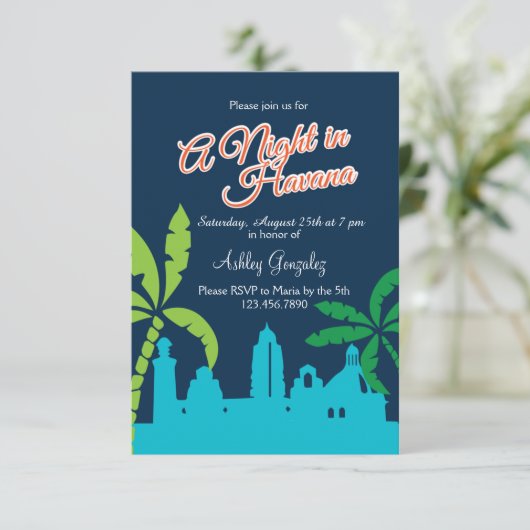 ハバナの夜 招待状 (スタンド正面)