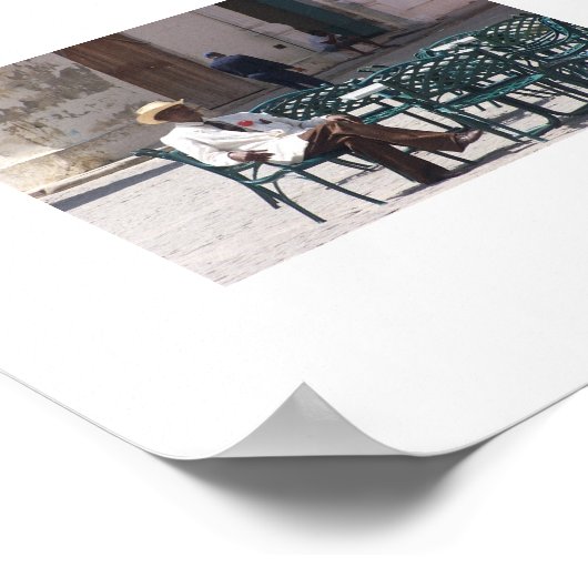 ハバナの紳士。 ポスター (角)