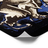 ハバナカーニバル1946ヴィンテージトラベル ポスター (角)