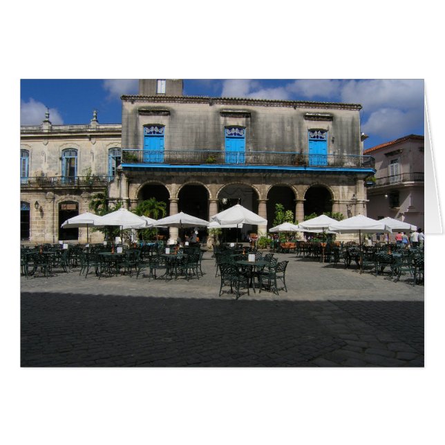 ハバナキューバのカフェ (正面横)