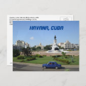 ハバナキューバエルカピトリオ政府建物 ポストカード (正面/裏面)