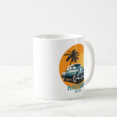 ハバナキューバクラシック車 コーヒーマグカップ (正面右)
