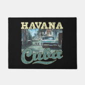 ハバナキューバグラフィティ通りアート – ラブハバナ ドアマット (正面)