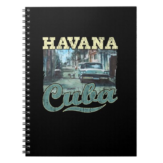 ハバナキューバグラフィティ通りアート – ラブハバナ ノートブック (正面)