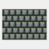 ハバナキューバグラフィティ通りアート – ラブハバナ ラッピングペーパーシート (正面)