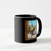 ハバナキューバファインアート – ナショナルキャピタル マグカップ (正面右)