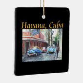 ハバナキューバフローリディタアート セラミックオーナメント (右)