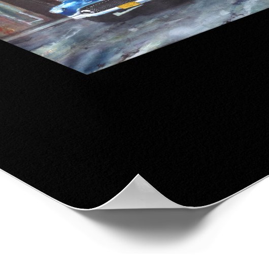 ハバナキューバフローリディタアート ポスター (角)