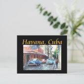 ハバナキューバフローリディタアート ポストカード (スタンド正面)