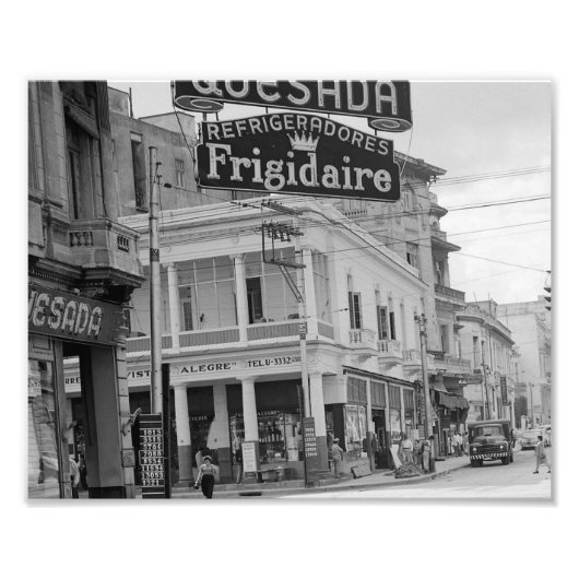 ハバナキューバランパラスケサダ1955 フォトプリント            (正面)