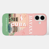 ハバナキューバレトロヴィンテージアート Case-Mate iPhoneケース (裏面 (横))