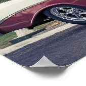 ハバナキューバ車 ポスター (角)