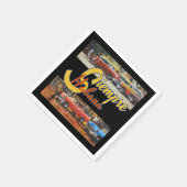 ハバナキューバ – シエンプレハバナ スタンダードカクテルナプキン (角)