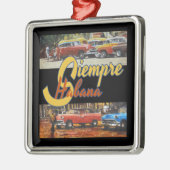 ハバナキューバ – シエンプレハバナ メタルオーナメント (左)