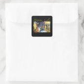 ハバナキューバ – ハバナヴィエジャナイトシーン スクエアシール (バッグ)