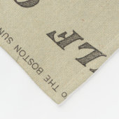 ハバナキューバ(1898年) 2のヴィンテージの地図 フリースブランケット (角)